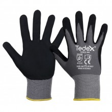 TEDEX 6101 PARMAK KAPLI KÖPÜK NİTRİL ELDİVEN