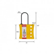 PLASTİK ÇOKLU KİLİT İNCE